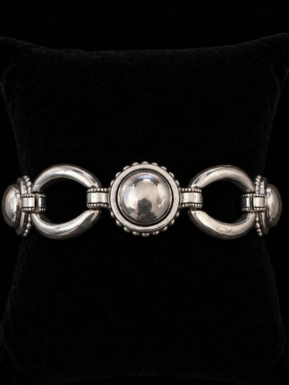 Brighton Pretty Tough Bracelet Silver Link Statement Bracelet | Chunky Designer